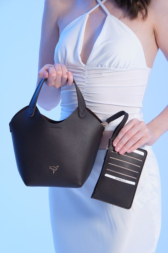 Garbalia Ženska torba Nairobi, 26 x 10 x 24 cm, Crna