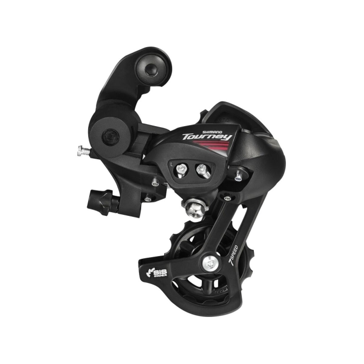 SHIMANO Zadnji menjač RD-A070, 7 brzina, Crni
