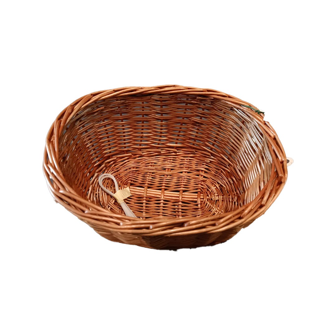 ALPINA Pletena korpa za biciklo, Smeđa