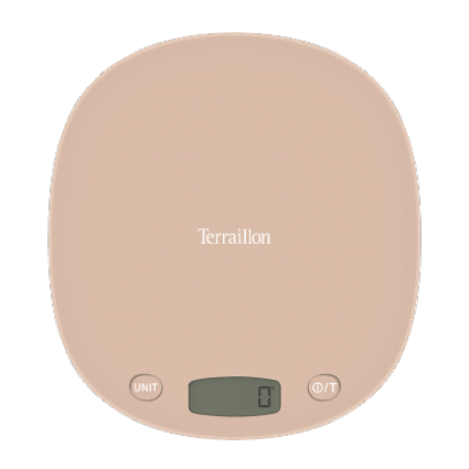 Terraillon Kuhinjska vaga Macaron One Caramel, Bež