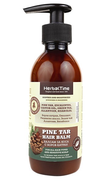 Herbal Time Balzam za kosu od borovog katrana, 200 ml