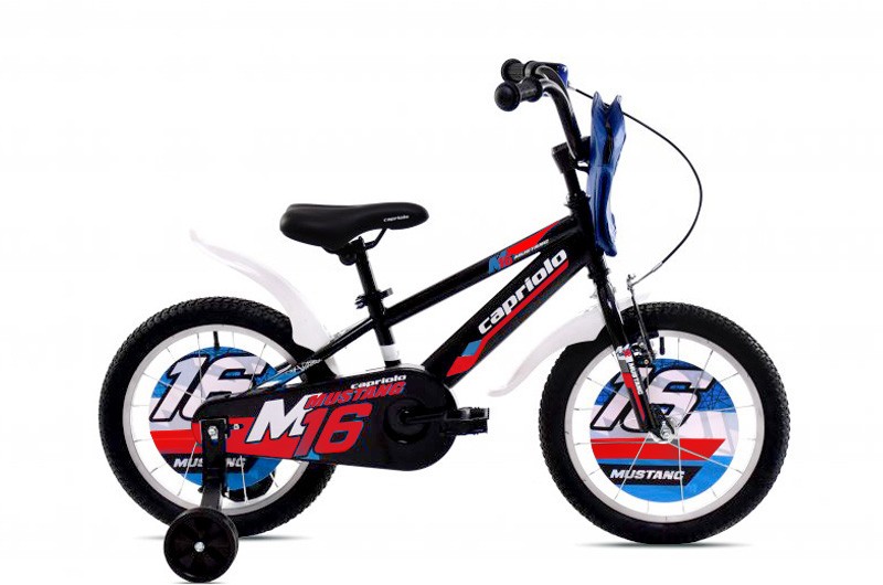 Capriolo Bicikl za dječake 16" Mustang 16, Šareni