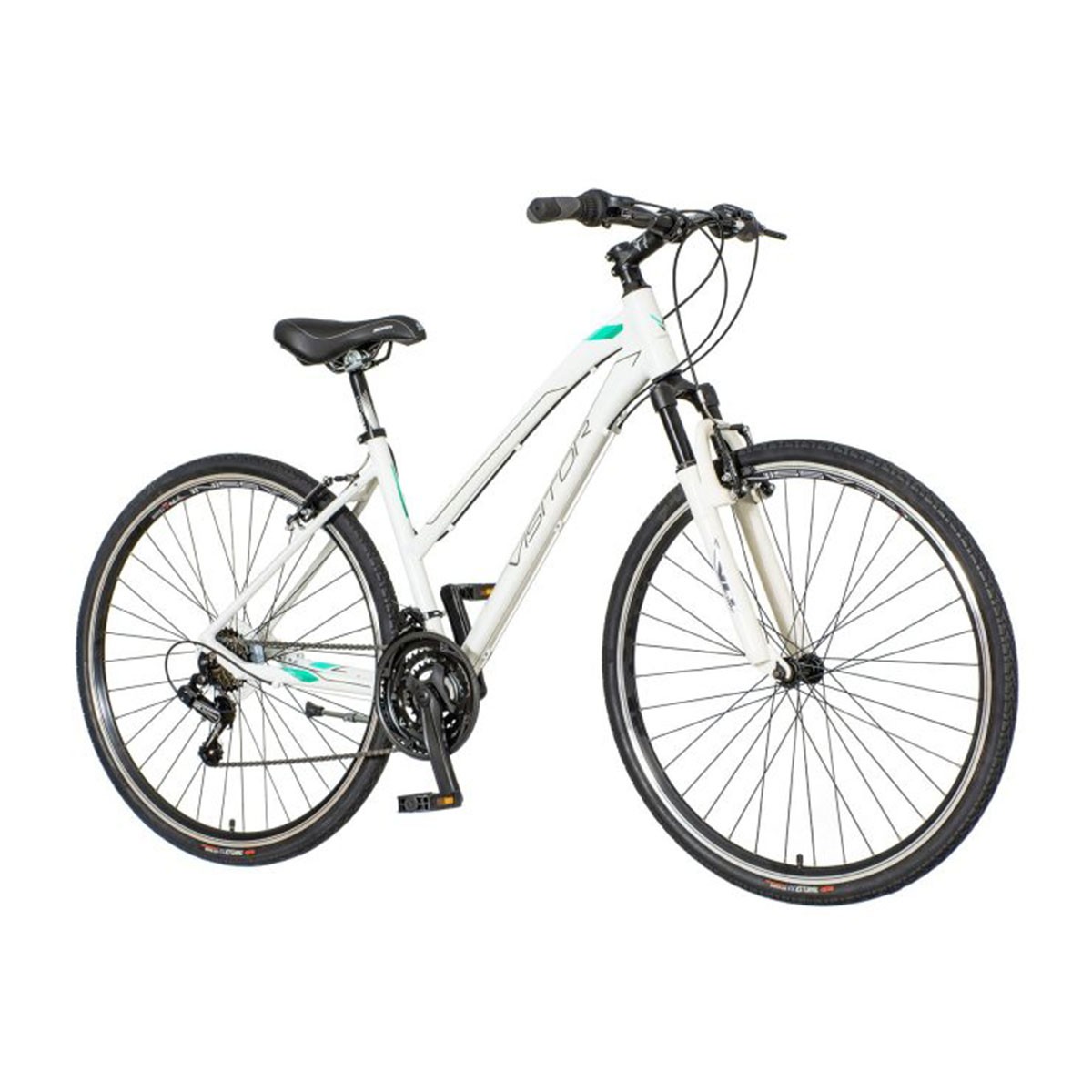 Visitor Muški bicikl Cross terra man 28/18, Bijeli