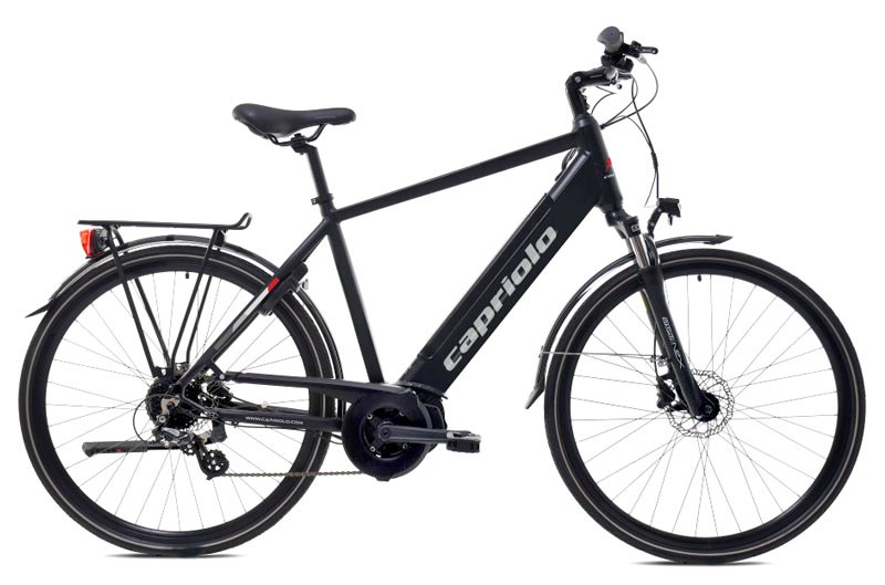 Capriolo Električni bicikl 28"/20" ECO 700.3, Crni