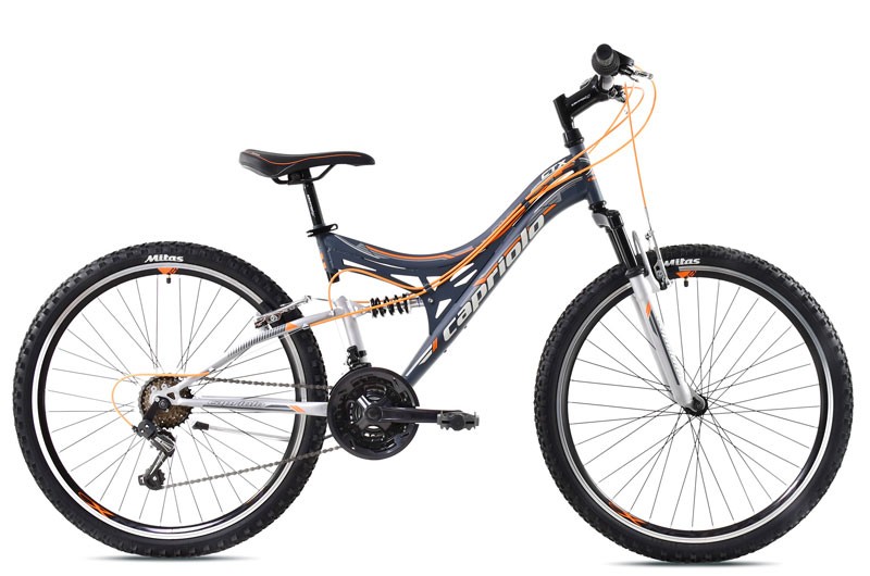 Capriolo Muški bicikl 26"/18" CTX 260, Crno-Narandžasti