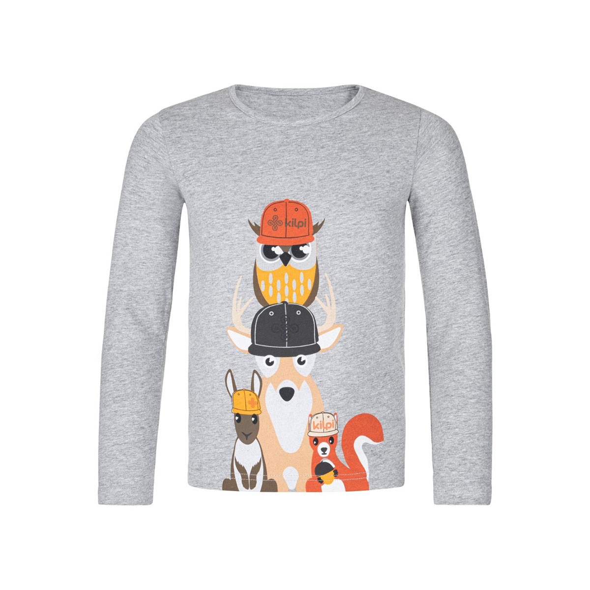 Kilpi Majica za djevojčice junior KITSY-J, Sivi