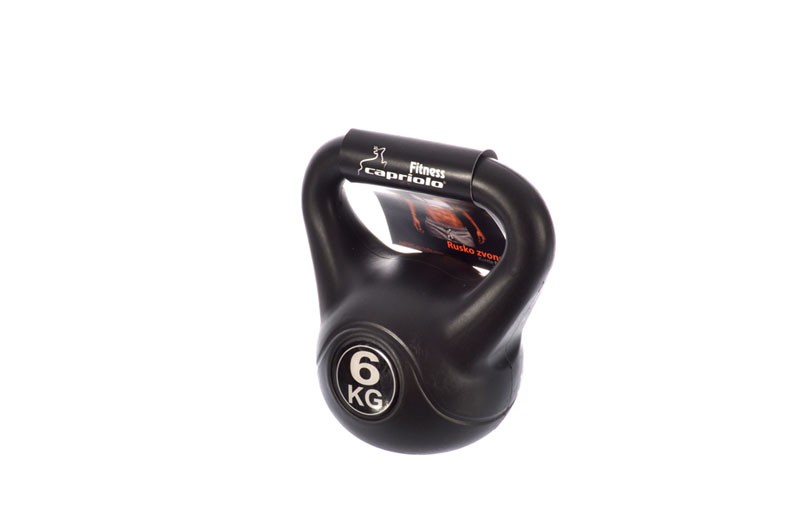 Capriolo Kettlebell 6kg, Crni