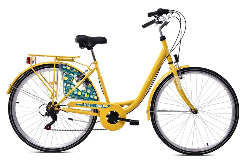 Capriolo Ženski bicikl 28"/19" Diana City, Žuti