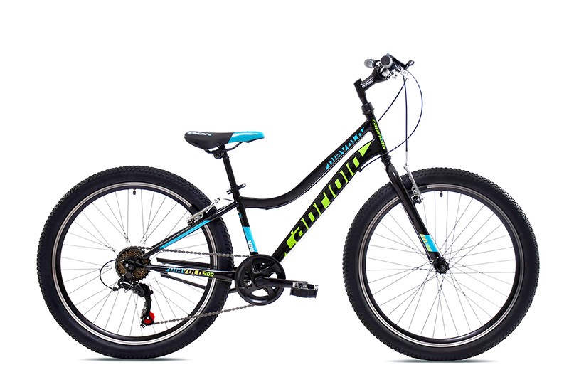 Capriolo Bicikl za dječake 24"/13" Diavolo 400, Svijetloplavo-Svijetlozeleni