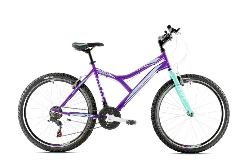 Capriolo Ženski bicikl 26"/19" Diavolo 600, Ljubičasto-Svijetloplavi