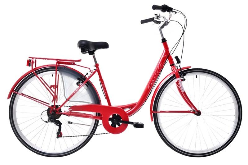 Capriolo Ženski bicikl 28"/19" Diana City, Crveni