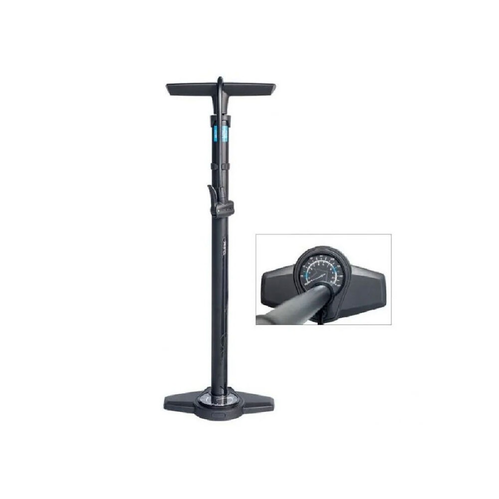 Pro Nožna pumpa Touring, Čelični bačva mjerač, Crna