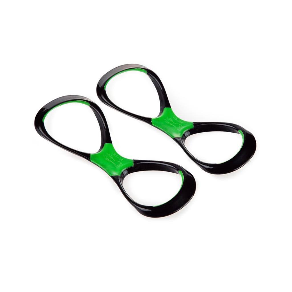 Mad Wave Trener za poboljšanje tehnike kraula na prsima i leđima, Crno-zeleni, L