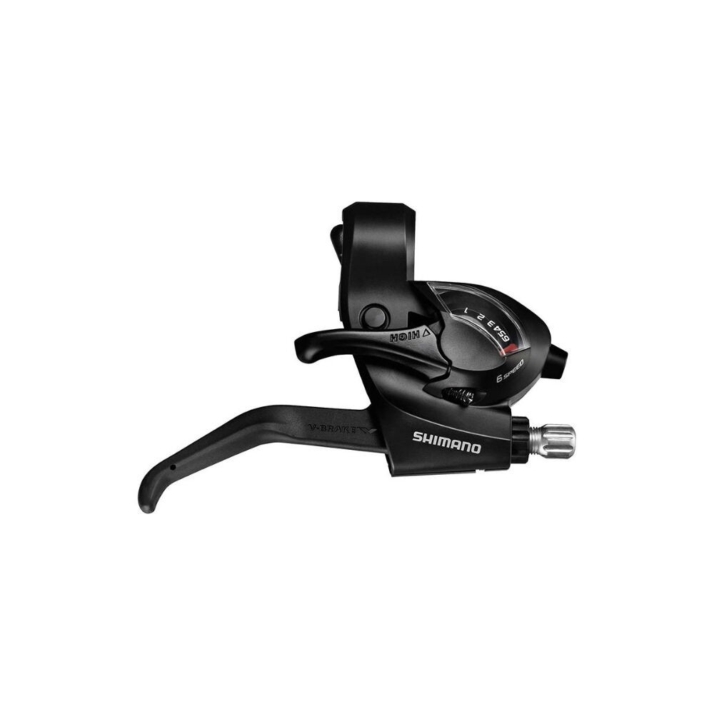 Shimano Ručice mjenjača ST-EF41, 6X3 brzine, Crne