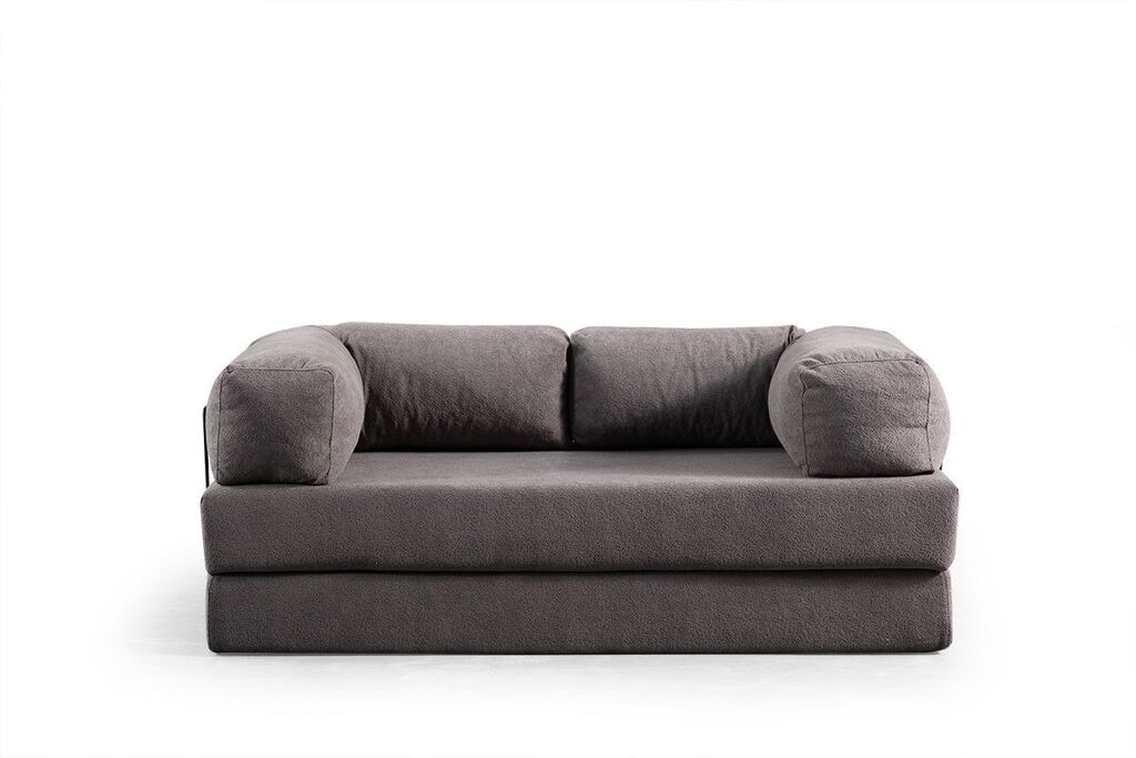 Atelier del Sofa Dvosjed Via Con, 200x100x80 cm, Smeđa boja