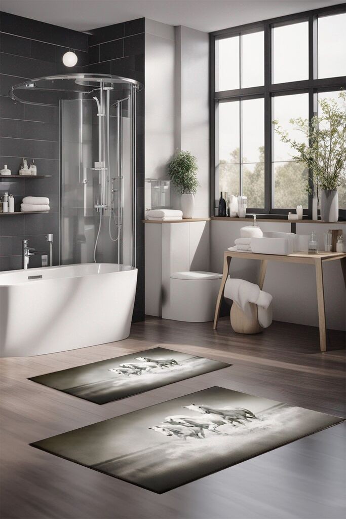 L'essentiel Maison set prostirki za kupatilo CT-5126, šareni