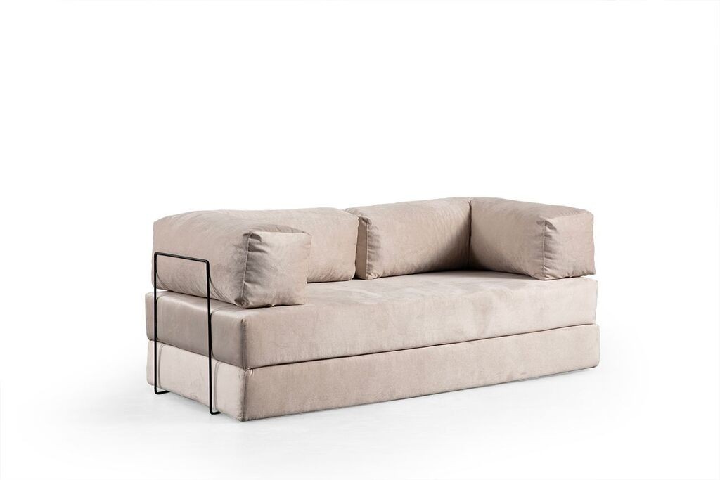 Atelier del Sofa Dvosjed Via Con, 200x100x80 cm, Krem