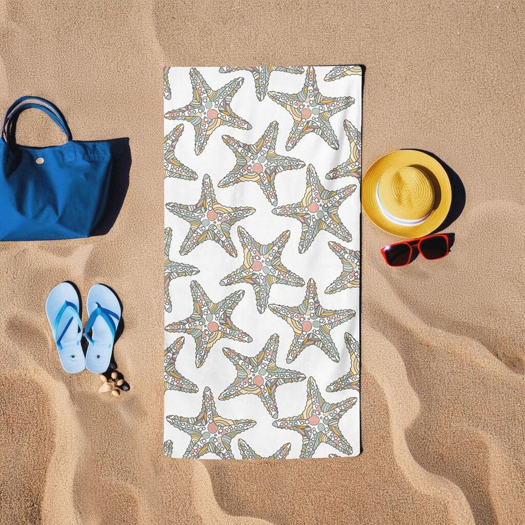 L'essentiel Maison Ručnik za plažu Deniz Yildizi, 75x150 cm, bijeli