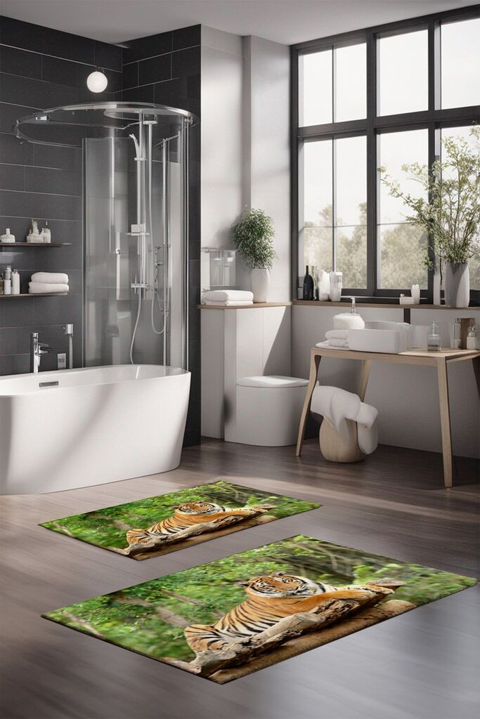 L'essentiel Maison set prostirka za kupatilo CT-5120, šarena