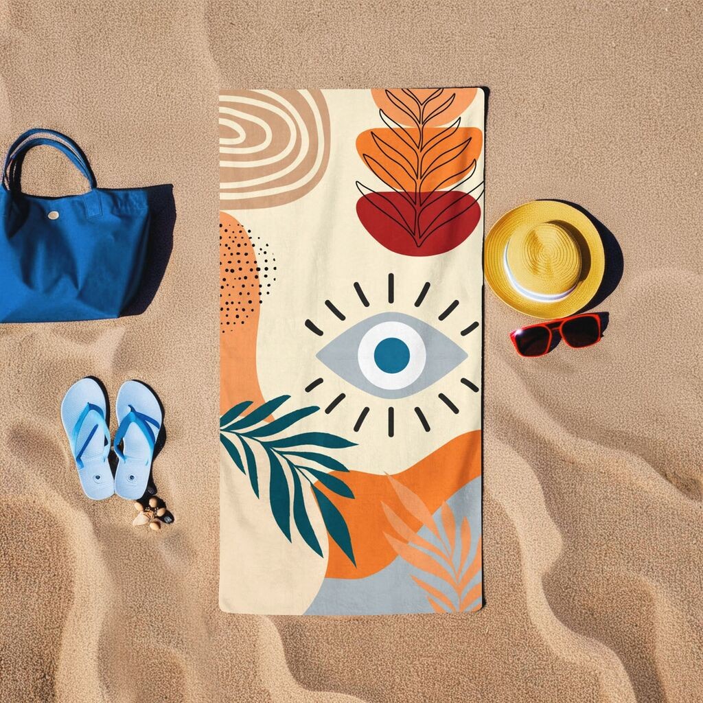 L'essentiel Maison Baskili ručnik za plažu, 75x150 cm, šareni