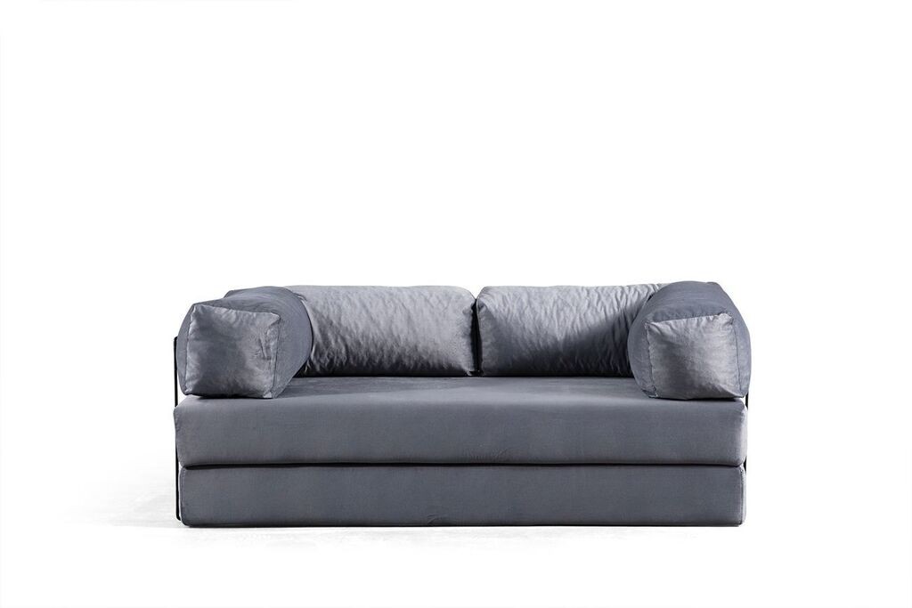 Atelier del Sofa Dvosjed Via Con, 200x100x80 cm, Siva