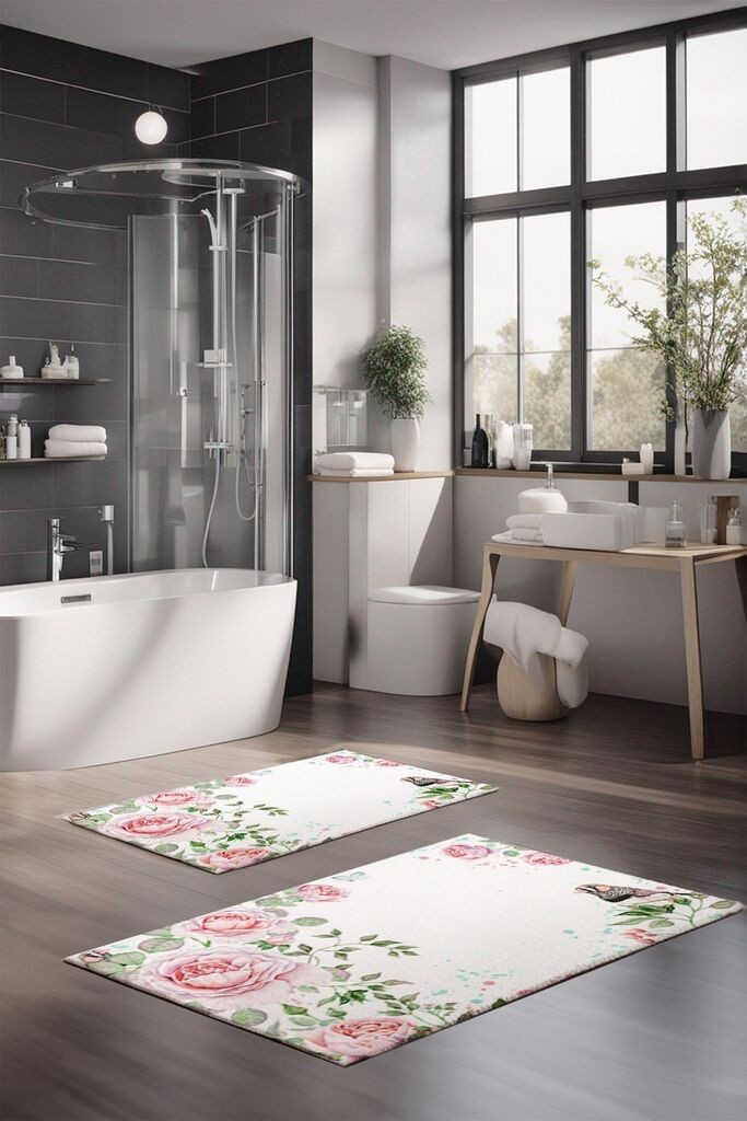 L'essentiel Maison set prostirki za kupatilo CT-5222, šareni