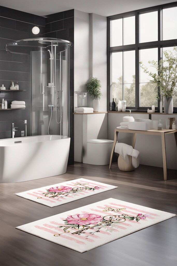 L'essentiel Maison set prostirki za kupatilo CT-5245, šareni