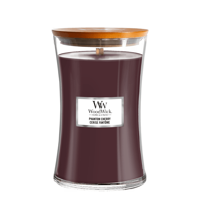 Woodwick Mirisna svijeća Classic Phantom Cherry, velika