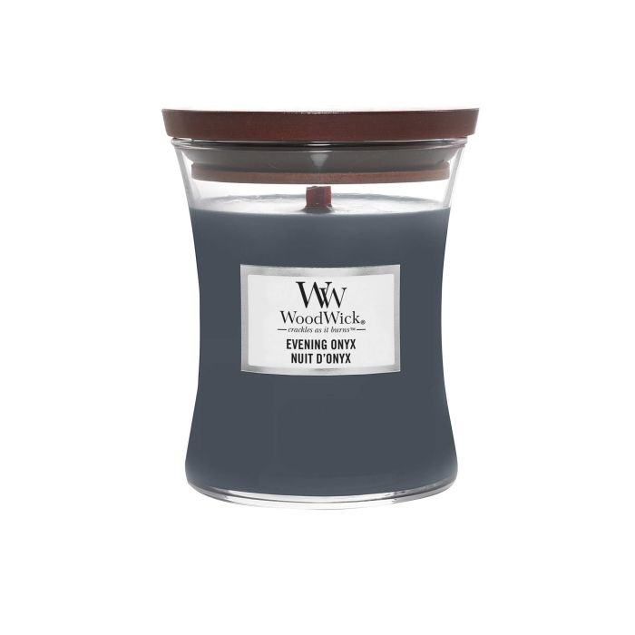 WoodWick Mirisna svijeća Classic Evening Onyx, srednja