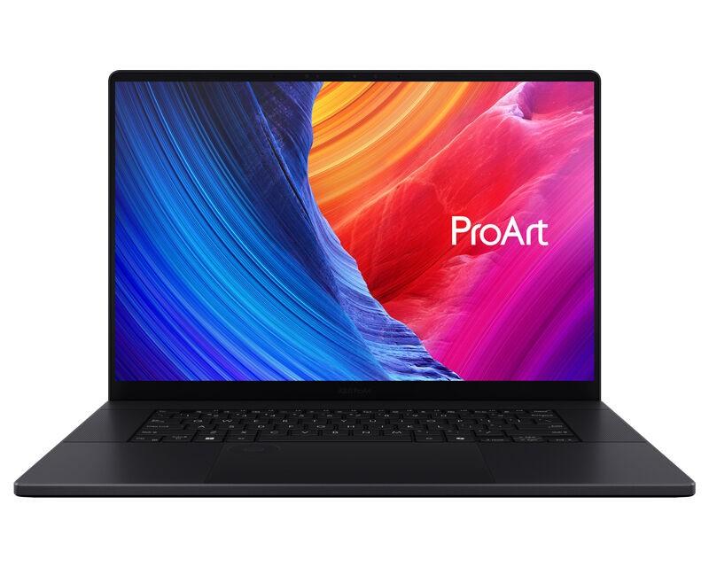 Asus laptop ProArt P16 OLED H7606WP-ME011X, 16" 4K OLED, Ryzen AI 9 HX 370, 64GB, SSD, 2TB+2TB, RTX 5070, Win11 Pro, crni