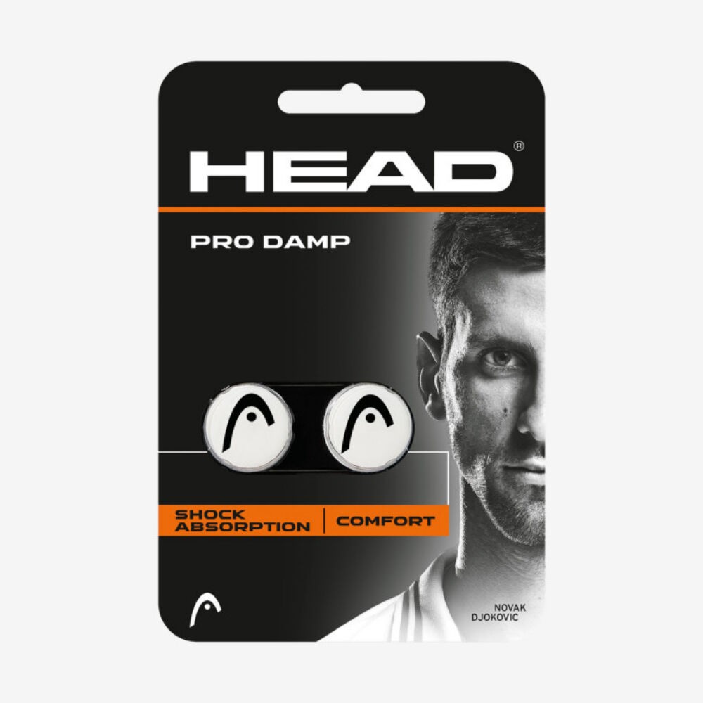 Head Vibrostop za teniski reket Pro Damp, Bijeli
