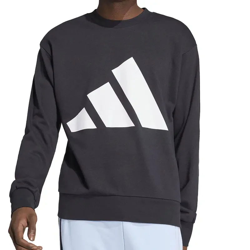 Adidas Muška dukserica Essentials Big Logo French Terry, crna