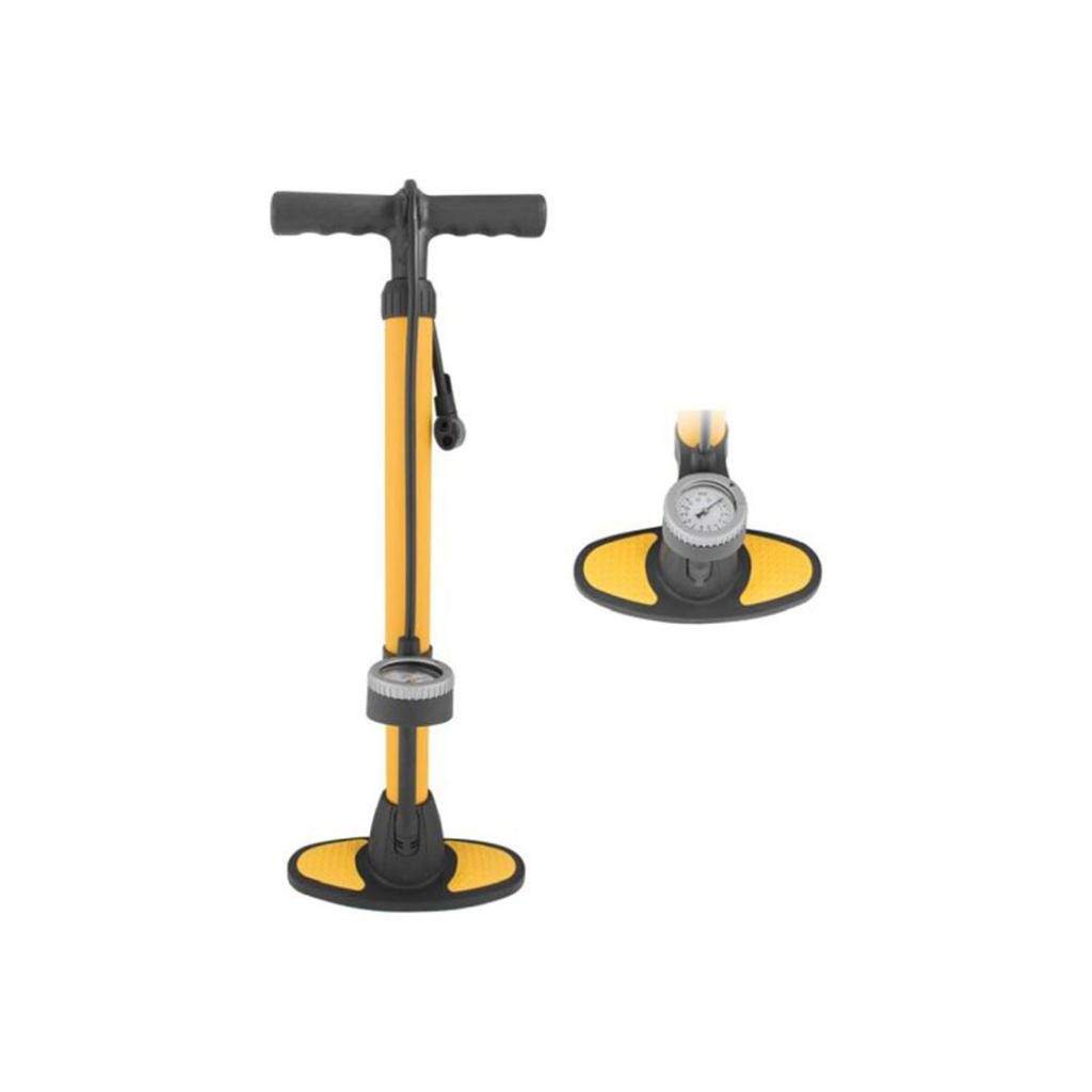 Motorna pumpa sa manometrom, Aluminijska, Žuta