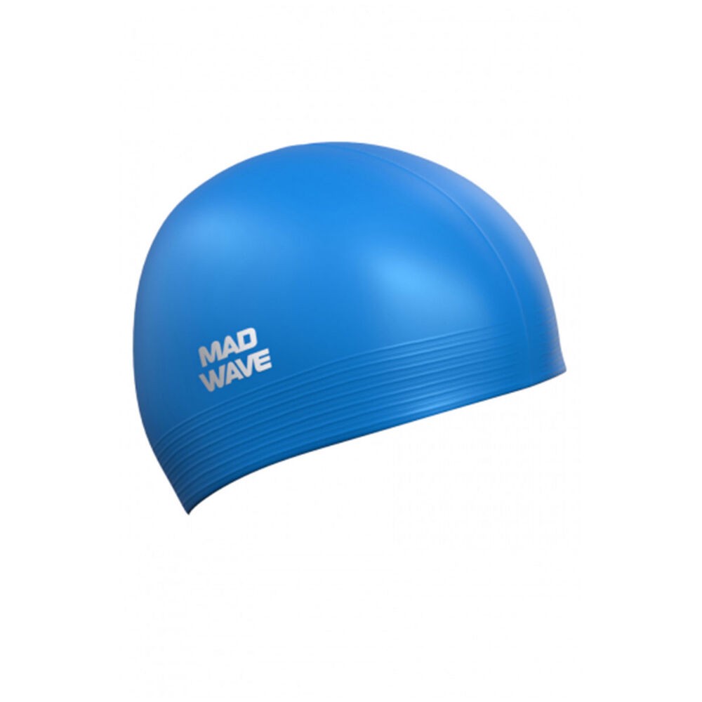 Mad wave Kapa za plivanje latex Solid soft, Plava