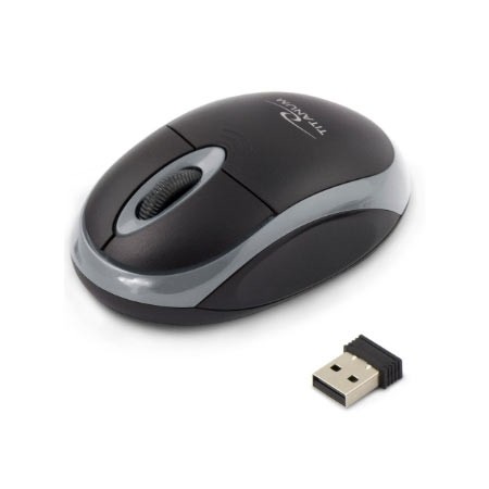 TITANUM Miš Wireless, Crni