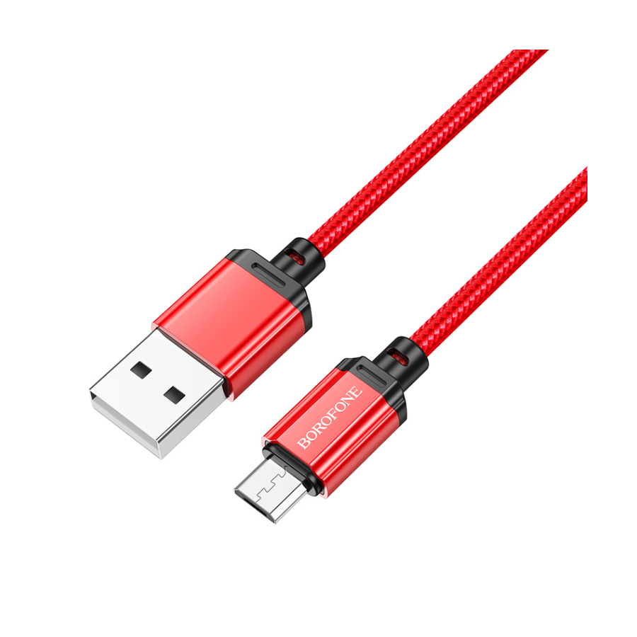 Borofone USB kabal, Crveni