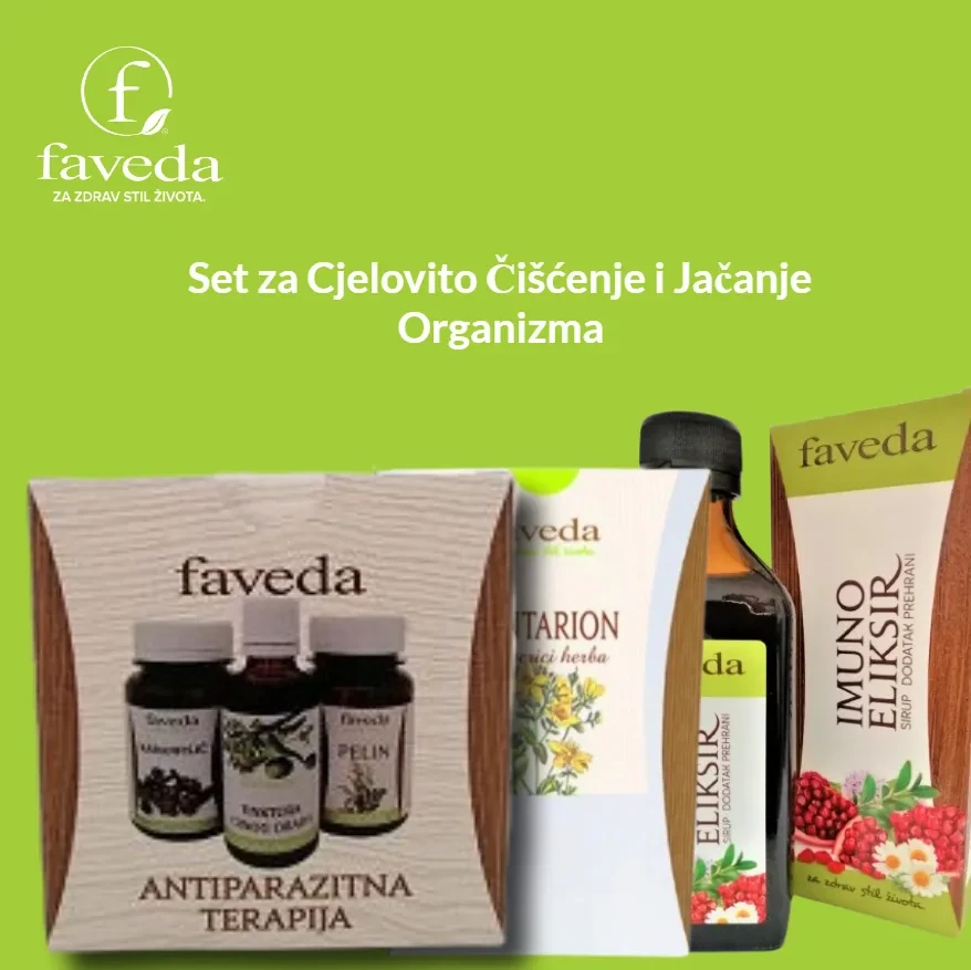 Set za Cjelovito Čišćenje i Jačanje Organizma
