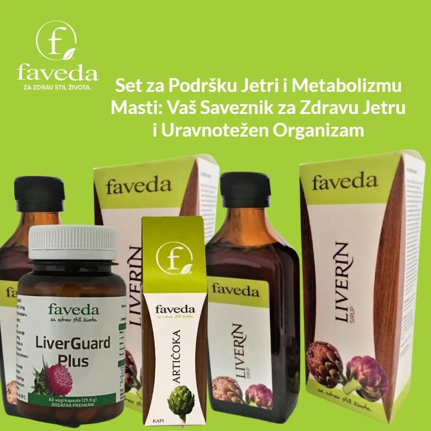 Set za Podršku Jetri i Metabolizmu Masti: Vaš Saveznik za Zdravu Jetru i Uravnotežen Organizam