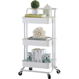 GIGA Nima pokretna polica stalaža ts-01 bijela