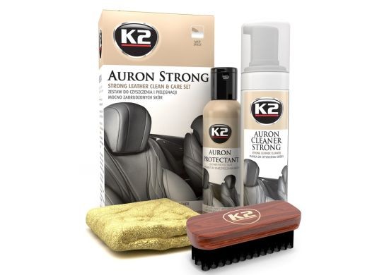 K2 Set za čišćenje i njegu kože Auron Strong Set