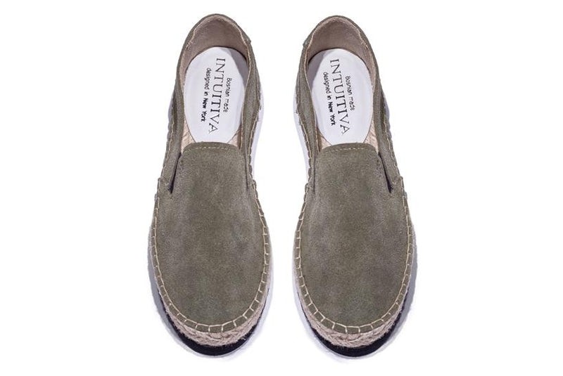 Intuitiva Ženske espadrile Sabah, Sive