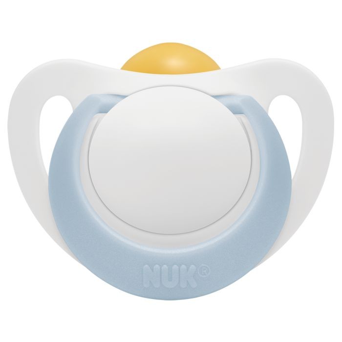 NUK Duda Star Latex 0-6mj, Plava