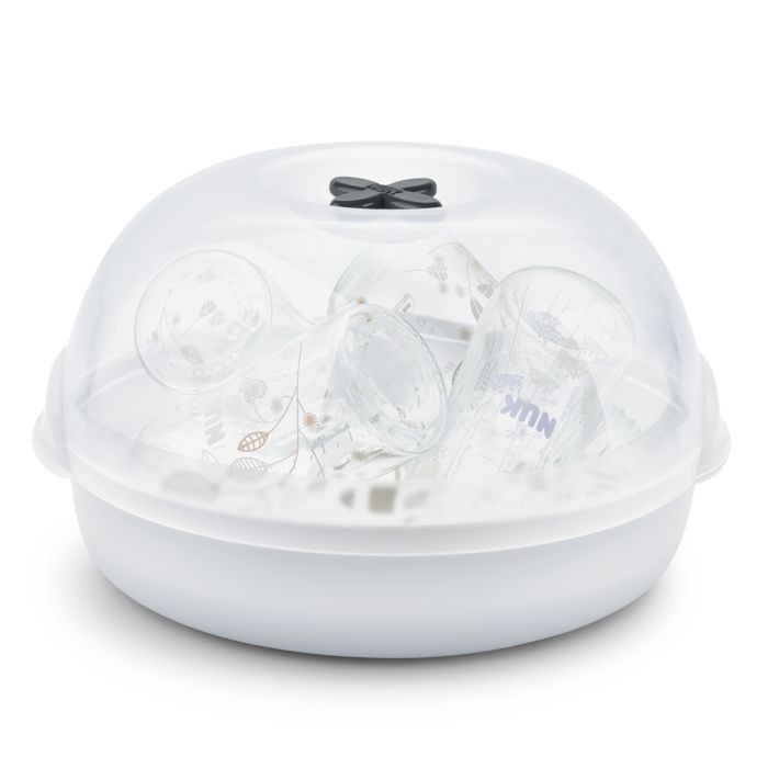 NUK Sterilizator na paru - Mikrovalna, Bijela