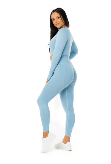 Proteini.si Ženske sportske tajice Iza, Svijetloplave