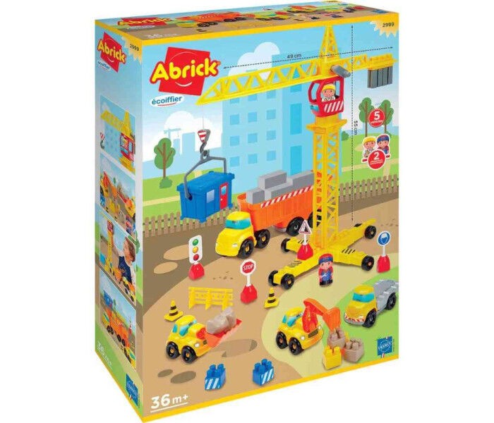 Igračka Abrik građevinska dizalica