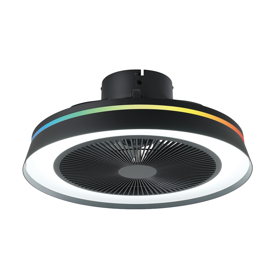 Mass-light Plafonjera LED sa ventilatorom Houston ML-24 35W, Crna