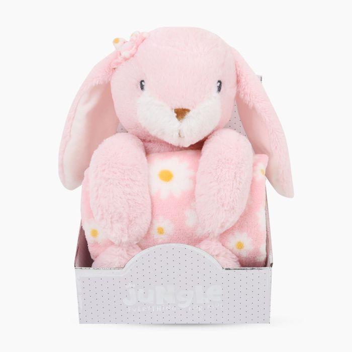 Jungle Dekica sa igračkom Zeko, Roza