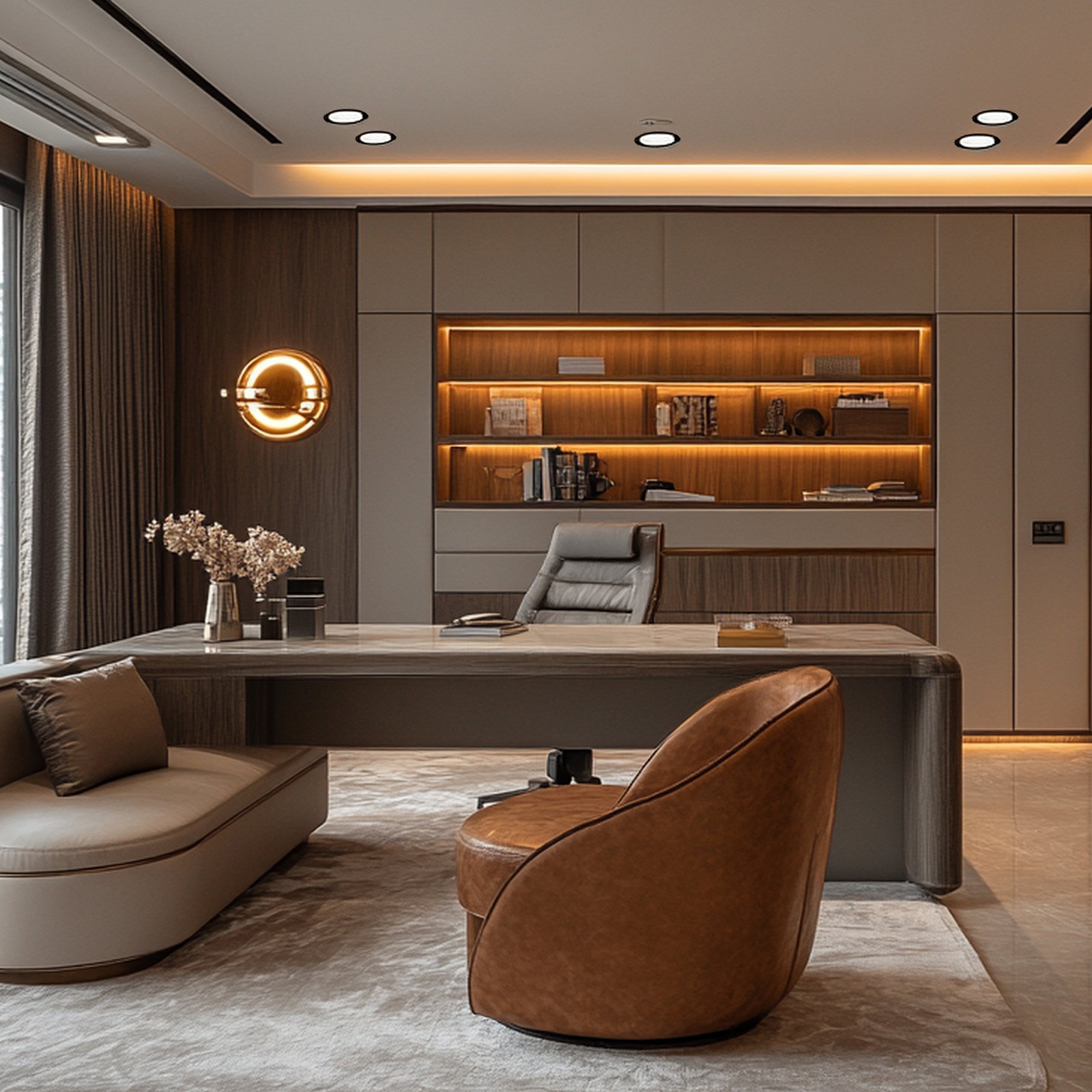 Mass-light LED Plafonjera Uran ML-8006-15W, Crna