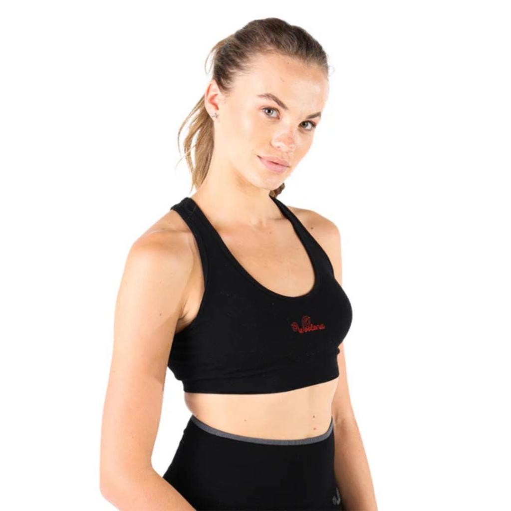 Woolona Ženski top Bra, Crni