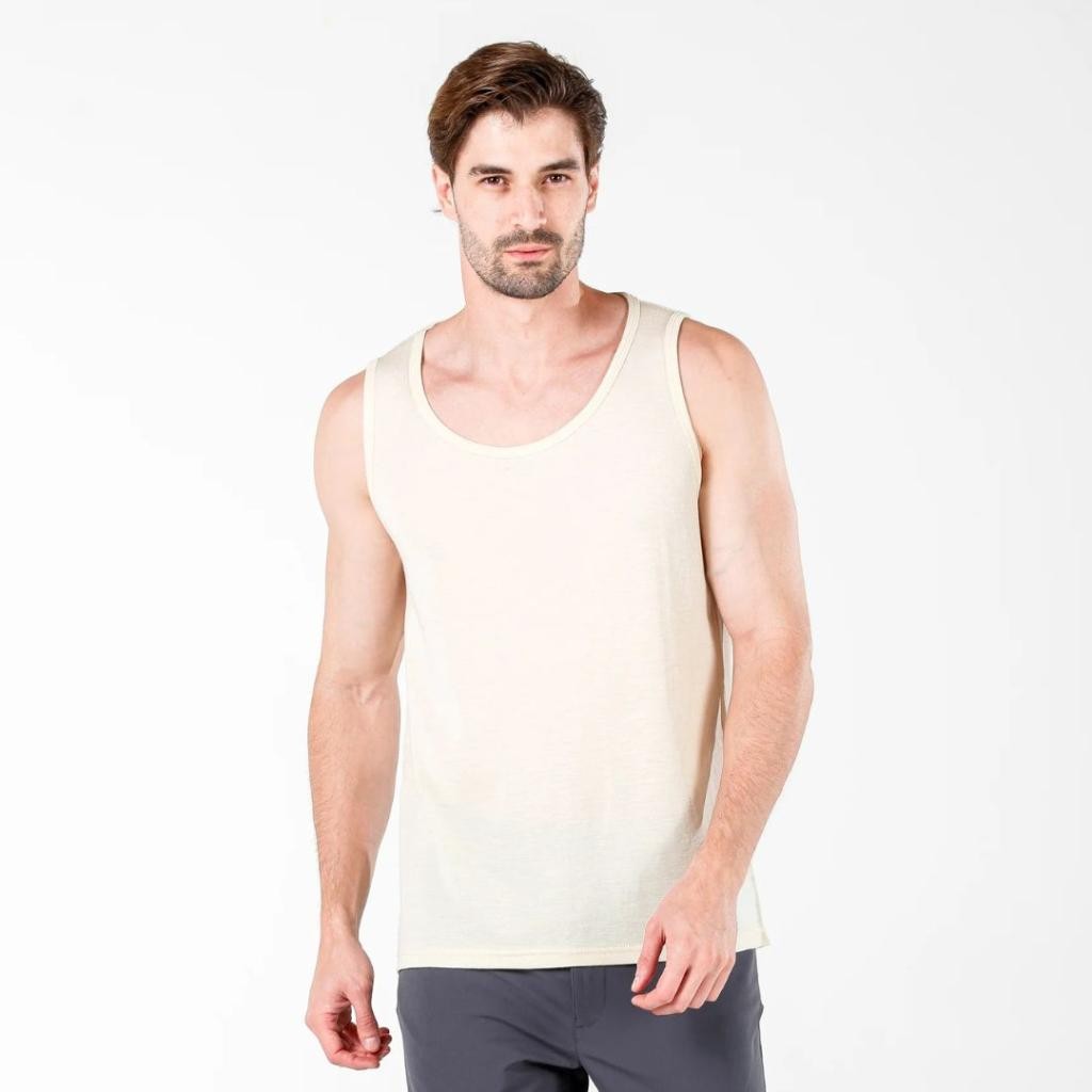 Woolona Muška Majica Spring, Bež